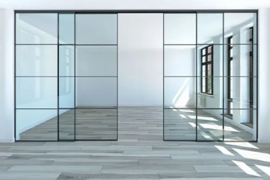 slim glass partition company dubai